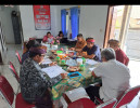 Kasi Pembangunan Kantor Camat Busungbiu Hadiri Rapat Koordinasi Dengan BUMDESMA Sasana Artha Kec. Busungbiu