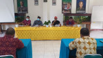 Rakor pengurus asosiasi UPK Kabupaten Buleleng bertempat di Gedung IPSA Desa Bengkel .