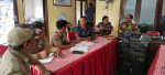 Kepala Satuan Pol PP Kab. Buleleng bersama Anggota Melaksanakan Pendataan Sat Linmas di Desa Subuk dan Desa Tinggarsari