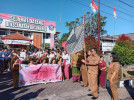 Camat Busungbiu Membuka Parade/Carnaval TK Percontohan Buleleng
