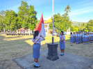 Sebagai Bentuk Kehormatan Camat Busungbiu sebagai Pembina Upacara di SMK N 1 Busungbiu