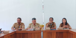 Mini Lokakarya di Kantor Camat Busungbiu yang sekaligus menjadi ajang Monitoring dan Evaluasi untuk percepatan penurunan stunting di Kecamatan Busungbiu tahun 2024.