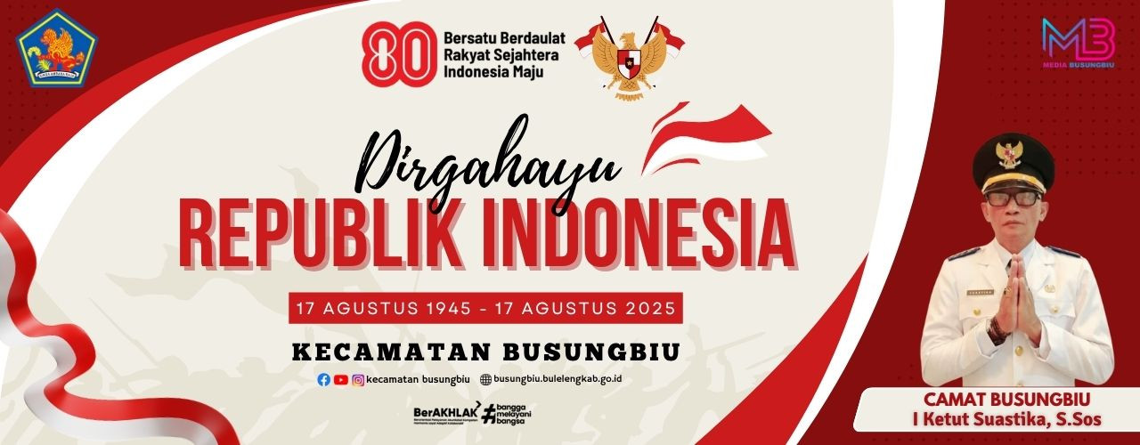 Selamat hari ulang tahun Republik Indonesia