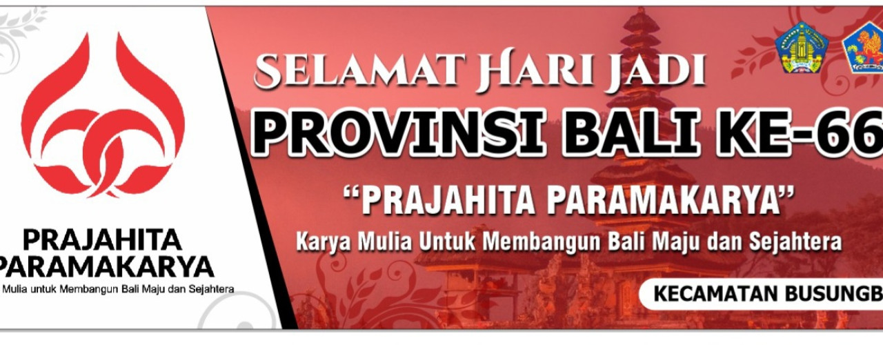 Hari Jadi Provinsi Bali ke -66